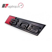SQ5 8R/FY logo zwart in de grille